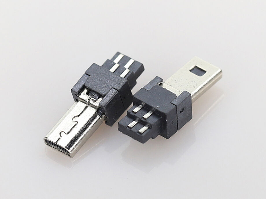 Mini 8 Pin Male Usb Connector High Current Solder Type Us06-m009, Mini ...