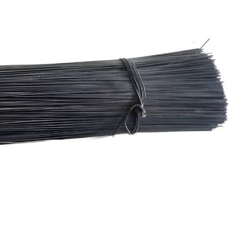 Fil d'acier redressé et coupé de haute précision, longueur uniforme, résistant à la rouille pour les applications de construction, de clôture et d'artisanat