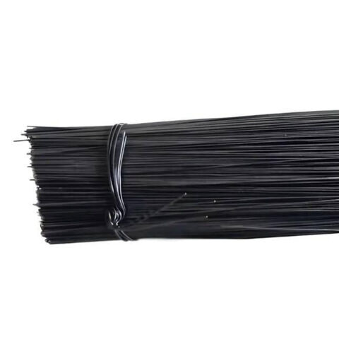 Fil d'acier redressé et coupé de haute précision, longueur uniforme, résistant à la rouille pour les applications de construction, de clôture et d'artisanat