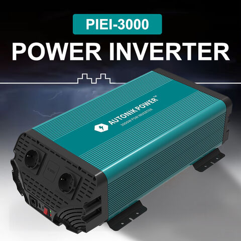 Nouveaux arrivages 2025 Onduleur sinusoïdal pur Piei Serirs (PIEI-3000) de haute qualité, haute fréquence et efficace avec une petite taille