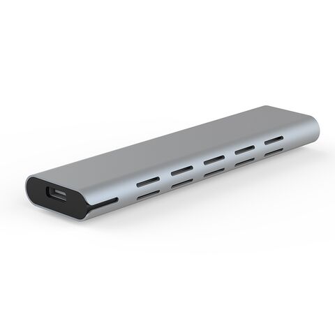 علبة USB 3.1 Gen 2 M.2 متوافقة مع بروتوكولات PCIE NVME و SATA المزدوجة - حل تخزين خارجي عالي السرعة