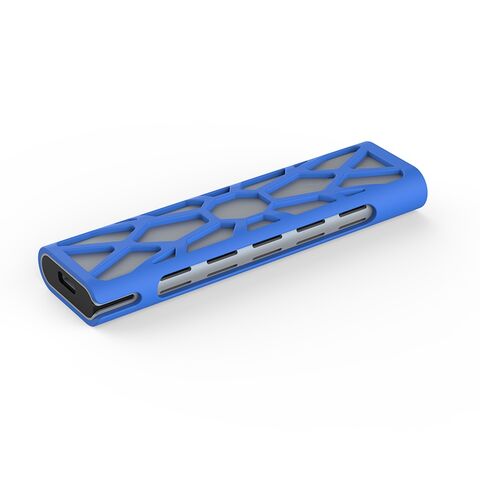 علبة USB 3.1 Gen 2 M.2 متوافقة مع بروتوكولات PCIE NVME و SATA المزدوجة - حل تخزين خارجي عالي السرعة