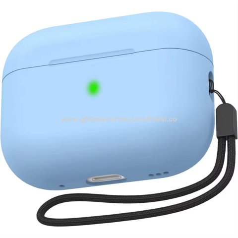 Charging Case Airpods Blue Light Bulk Buy China Wholesale Free