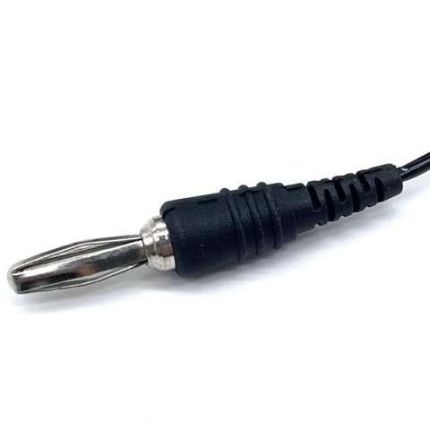 Hochwertiges kundenspezifisches 4,0-mm-Bananenstecker-auf-15-mm-Ohrclip-Medizinkabel für medizinische Geräte