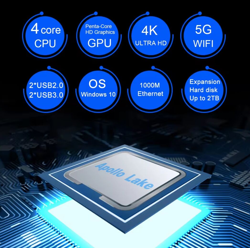 Windows Mini Processor Processor Cheap J4125 Processor Windows 11 Mini Pc 4gb+ 128gb Ssd Industrial ...