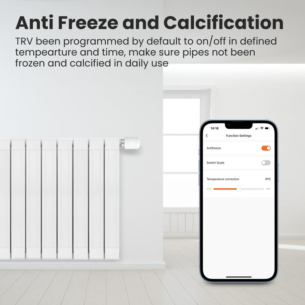 Smart Radiator Thermostat - Zigbee Smart Radiator Valve, Digital
