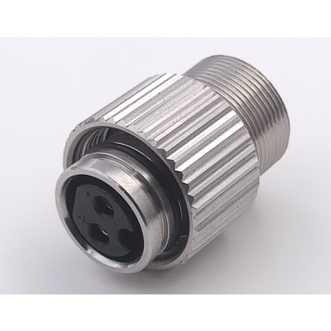 Connecteur M16 Personnalisé 30A 2 Broches 12AWG-14AWG IP68 pour Grands Fonds 50-100M pour Drones Sous-Marins, Lampes Torches et Équipements d'Éclairage