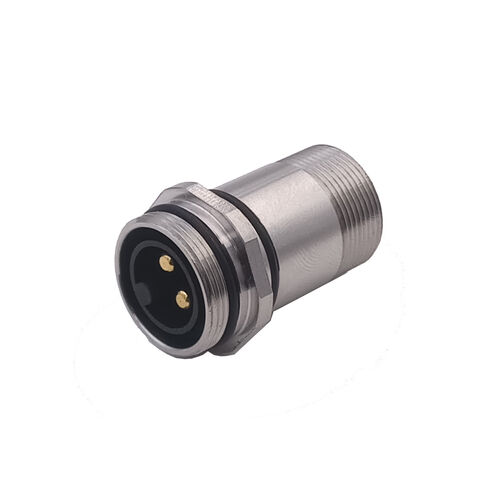 Connecteur M16 Personnalisé 30A 2 Broches 12AWG-14AWG IP68 pour Grands Fonds 50-100M pour Drones Sous-Marins, Lampes Torches et Équipements d'Éclairage