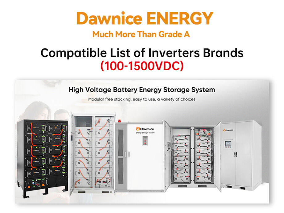 Dawnice Hot Sell 50 Kwh 100 Kwh 200 Kwh High Voltage Lithium Ion ...
