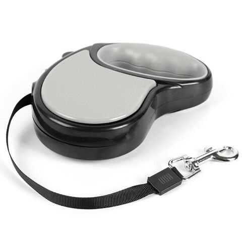 Coleira Retrátil para Cães de 3/5 Metros, Guia para Passeio de Animais de Estimação com Controle Automático e Alça Antiderrapante - Ideal para Atacado