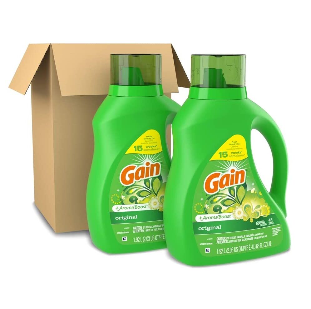 Wholesale Gain Original, 64 Loads Liquid Laundry Detergent, 100 Fl Oz ...