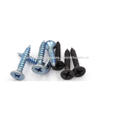 OEM of Drywall screw nails with color,gray color,black color,yellow color