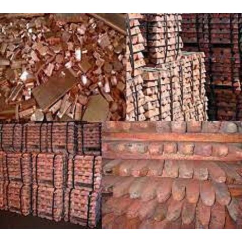 Lingotes de Cobre Puro al 99,999% (5-7N) en Venta - Lingotes de Cobre de Alta Pureza 99,99%