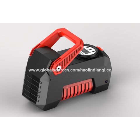 Inflador de Neumáticos DC 12V para Vehículos, Bomba de Aire con Luz LED y Pantalla LCD, Precio de Fábrica