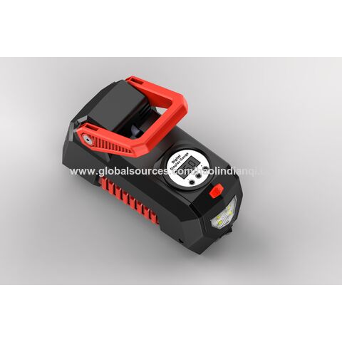 Inflador de Neumáticos DC 12V para Vehículos, Bomba de Aire con Luz LED y Pantalla LCD, Precio de Fábrica