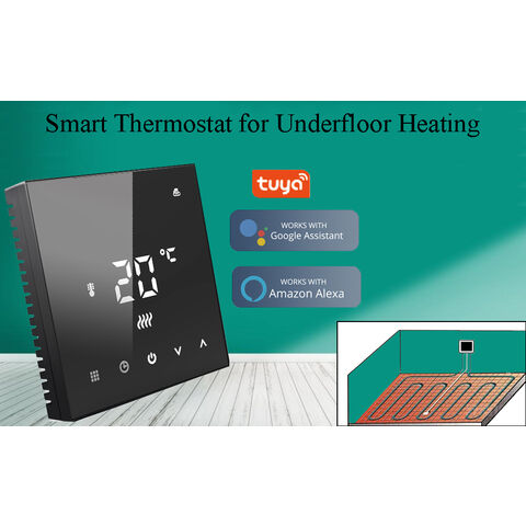 OEM Elektrische Heizelemente Thermostat WIFI ZIGBEE Sprachgesteuerte Sicherheitssysteme UFH HY607 Fußbodenheizung