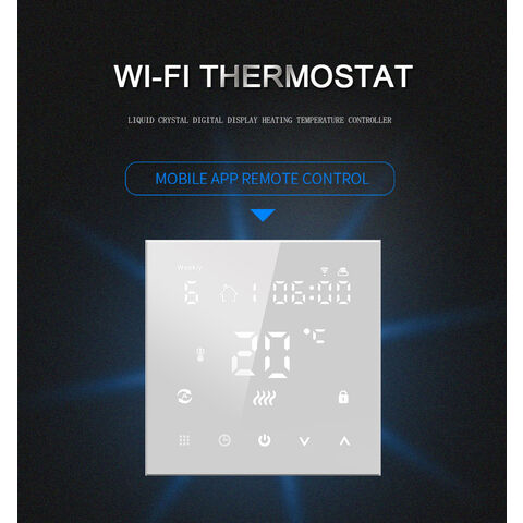 OEM Elektrische Heizelemente Thermostat WIFI ZIGBEE Sprachgesteuerte Sicherheitssysteme UFH HY607 Fußbodenheizung