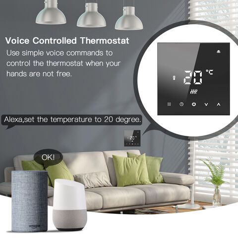 OEM Elektrische Heizelemente Thermostat WIFI ZIGBEE Sprachgesteuerte Sicherheitssysteme UFH HY607 Fußbodenheizung