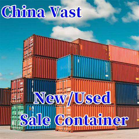 Used or Second Hand 85% New 40 Foot High Cube Metal Shipping Container for Sale