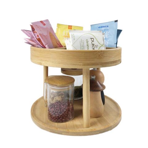 Legend Bestseller Lazy Susan Drehteller Organizer Serviertablett 100% drehbar, verdickte, rotierende Tabletts Deko für Kühlschrank.