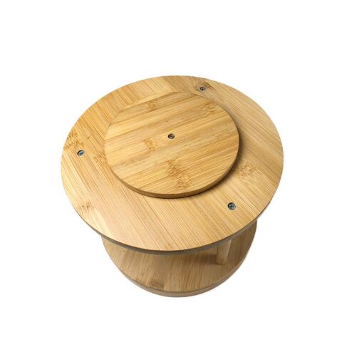 Legend Bestseller Lazy Susan Drehteller Organizer Serviertablett 100% drehbar, verdickte, rotierende Tabletts Deko für Kühlschrank.