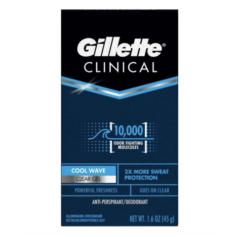 Gillette Clear Gel Power Beads Desodorante y Antitranspirante para distribución al por mayor