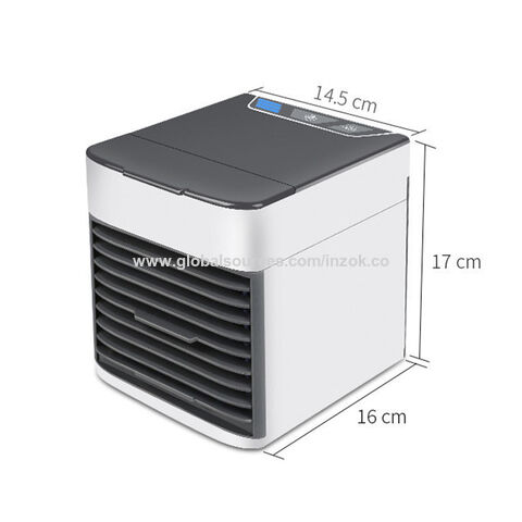 Venta al por mayor aire acondicionado portátil mini refrigerador de aire portátil pequeño aire acondicionado ventilador USB hogar dormitorio Oficina enfriadores de aire