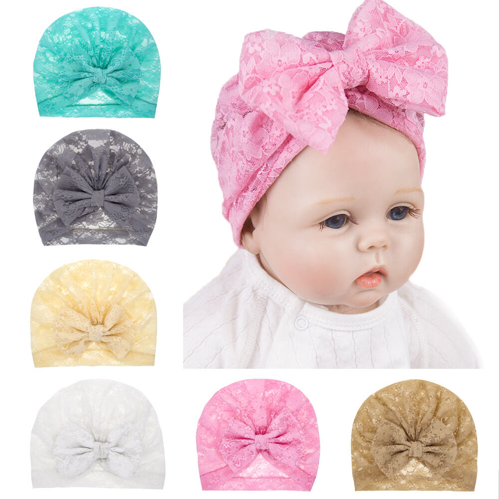 New Design High Quality New Born Baby Lace Hat Super Comfortable Breathable Transparent Lace