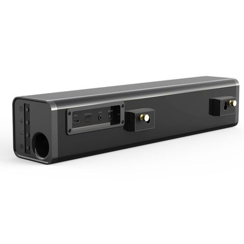 Barra de Som Compacta com Refletor de Graves, 50W Bluetooth SoundBar com HDMI ARC Sistema de Áudio Doméstico para TV PC Projetor
