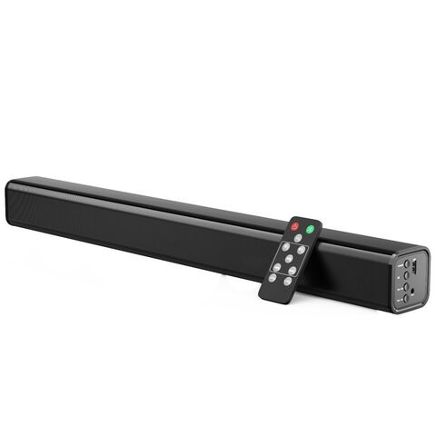 Barra de Som Compacta 2.0CH, Barra de Som Pequena RMS 30W com Bluetooth para TV e PC, Alto-falante de Áudio Doméstico