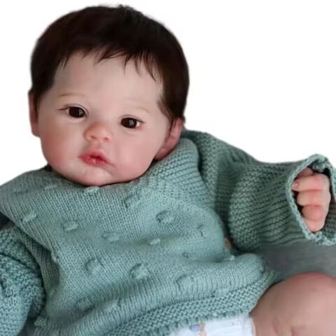 Muñeca Bebé de Silicona Suave Reborn Impermeable al por Mayor, Regalo de Cumpleaños para Niños