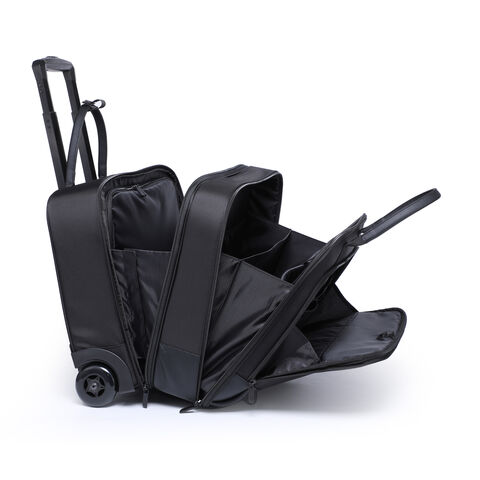 Rolling duffel bag, latop trolley case, trolley luggage bag 17.3" OEM serivce