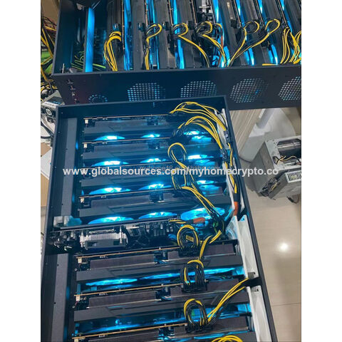 Großhandel Grafikkarte 3090/3080/3070 3080ti 1660s ETC ZIL CMP 220HX 170HX 50HX 90HX GPU Mining Rig