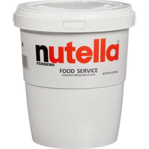 Nutella Seau de 3 kg (6,6 lb) Pâte à Tartiner aux Noisettes Nutella FERRERO 3 kg Nutella Seau de 3 kg (6,6 lb) Pâte à Tartiner aux Noisettes