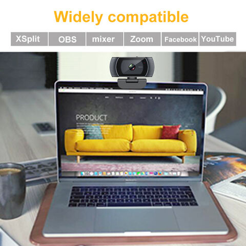 Cámara Web USB 1080P CMOS OEM ODM - Enfoque Manual para PC