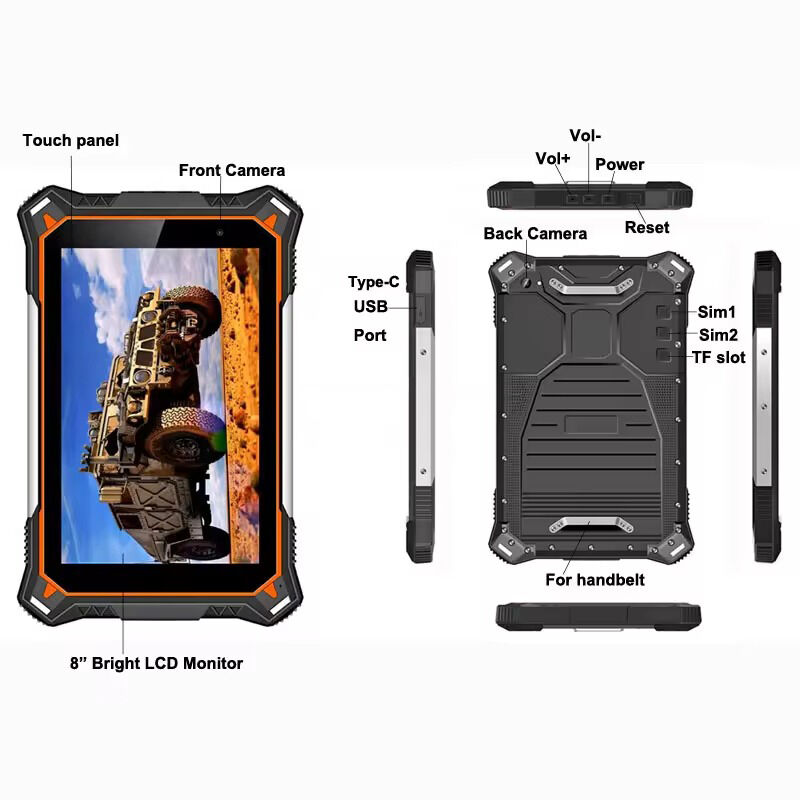 Buy China Wholesale 8 Inch 10 Inch 4g Rugged Tablet Windows Android 13 ...