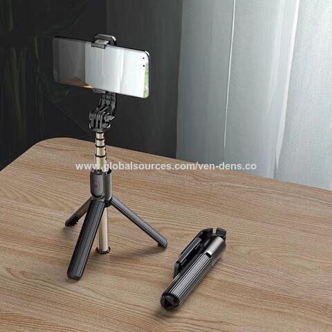 Hochwertiges 106 cm Stativ direkt ab Werk für iPhone & Selfie Stick Stativ mit Fernbedienung, verbessertes Telefonstativ & Reisestativ
