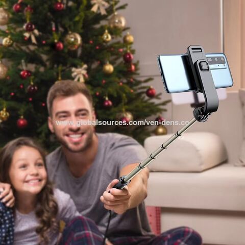Hochwertiges 106 cm Stativ direkt ab Werk für iPhone & Selfie Stick Stativ mit Fernbedienung, verbessertes Telefonstativ & Reisestativ