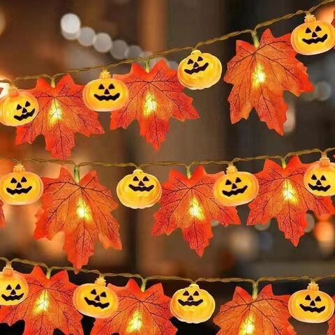 Halloween Deko LED Lichter Kürbis Fledermaus Geist Dekoration Lichter Großhandel