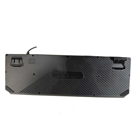 Clavier Gamer Anti-Ghosting OEM 104 Touches USB Filaire Rétroéclairé LED pour Jeux
