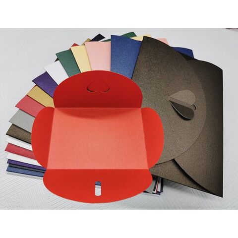 Benutzerdefinierte ausgefallene Einladungs-Geschenkpapier-Umschläge, Regenbogen-Blanko-Einzelblattkarten und farbige Umschläge, Dankeskarten