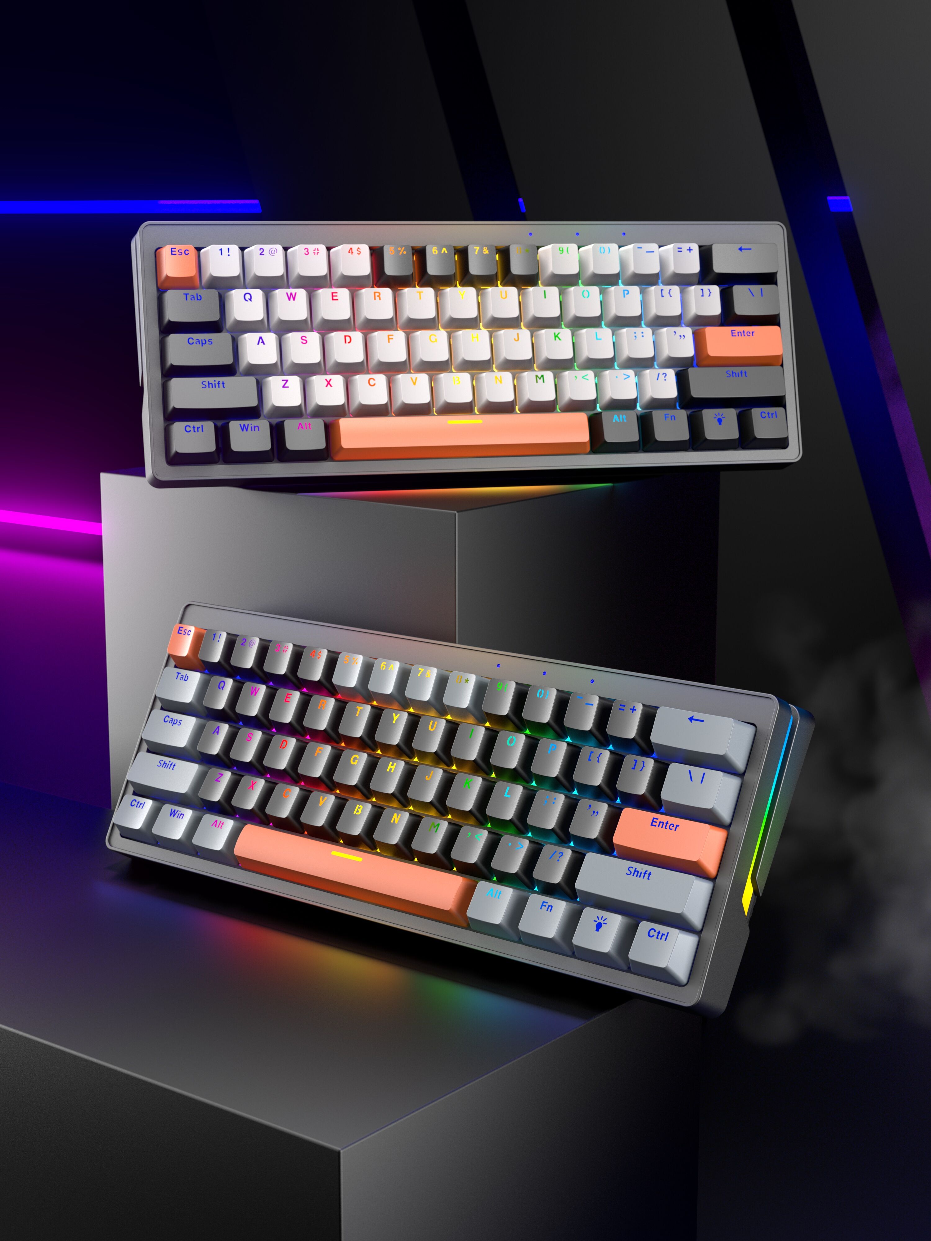 Bulk Buy China Wholesale 60% Ultra-compact Rgb Mechanical Keyboard: Hot ...