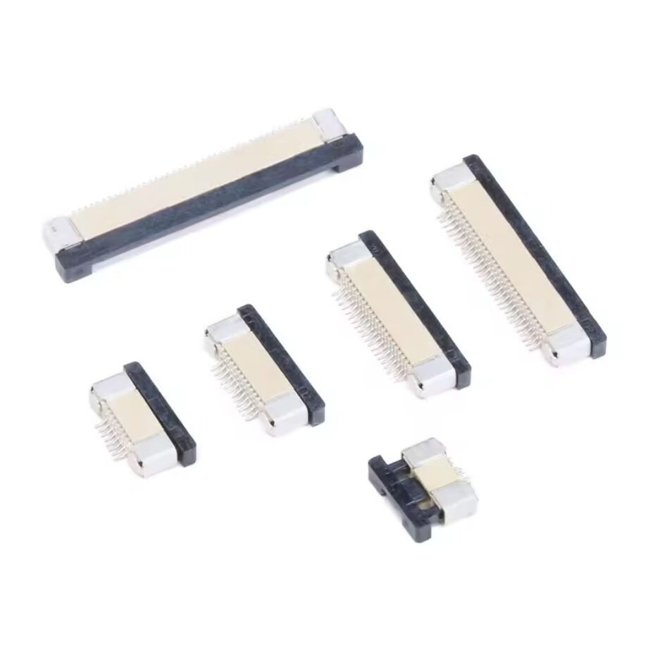 Original 0.5mm Ffc/fpc Connector Top Connection Bottom Connection Flip ...