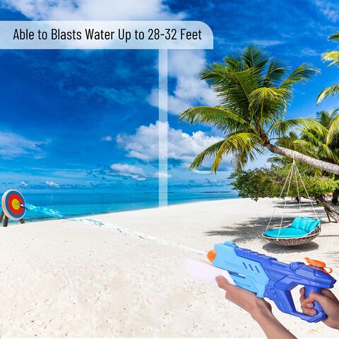 Heißer Verkauf 600ml Sommer Custom Wasserpistole Spielzeug Super Long Range Wasserpistole Outdoor Spiele Spielzeug