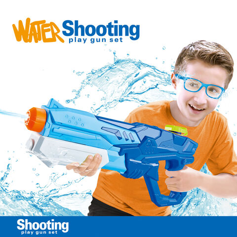 Heißer Verkauf 600ml Sommer Custom Wasserpistole Spielzeug Super Long Range Wasserpistole Outdoor Spiele Spielzeug