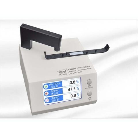 Venta caliente instrumento de medición de transmitancia óptica, adecuado para medir materiales pequeños y materiales más gruesos