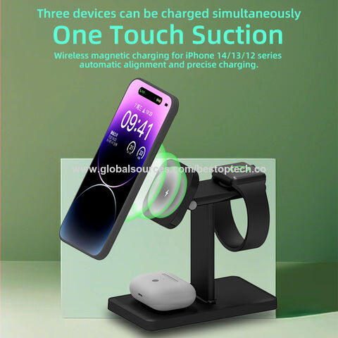 Trending electronic gadgets desktop charging station wireless charger qi fast charger