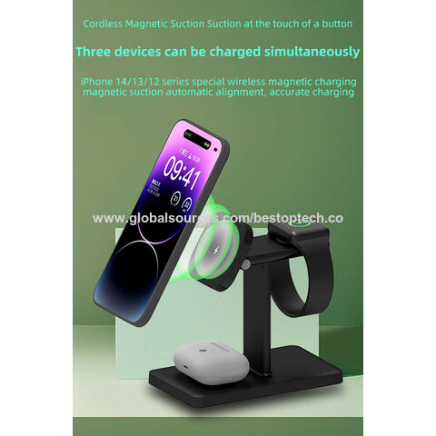Trending electronic gadgets desktop charging station wireless charger qi fast charger