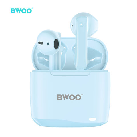 BWOO 2024 Nouveaux Écouteurs TWS True Wireless Stéréo BT 5.3 Personnalisés Étanche Hifi
