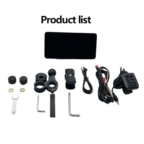 Pantalla Android Impermeable para Motocicleta con Carplay, Suministro del Fabricante, Navegador y Localizadores GPS para Motocicletas